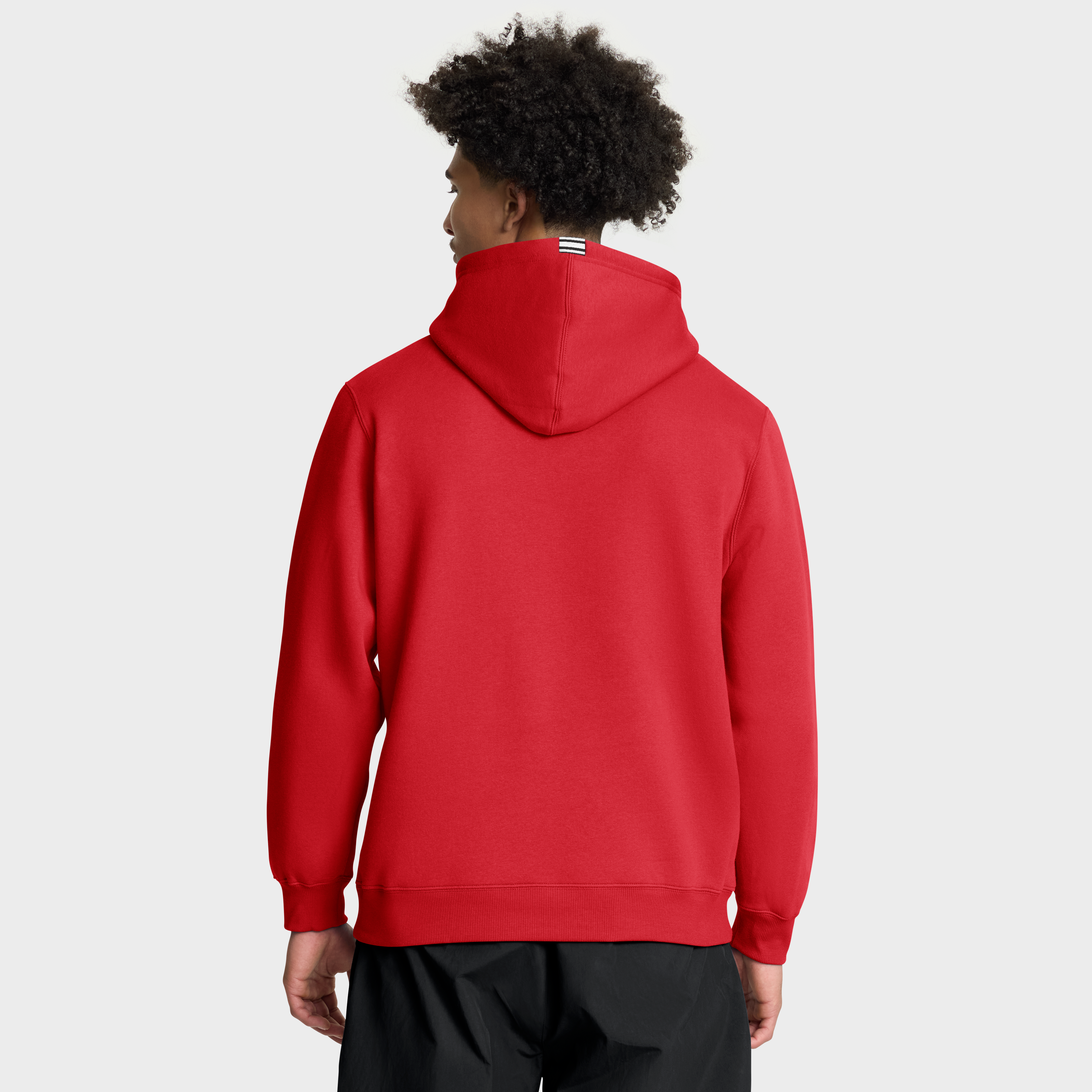 Sweat à capuche polaire Fanatics rouge Chicago Blackhawks pour homme