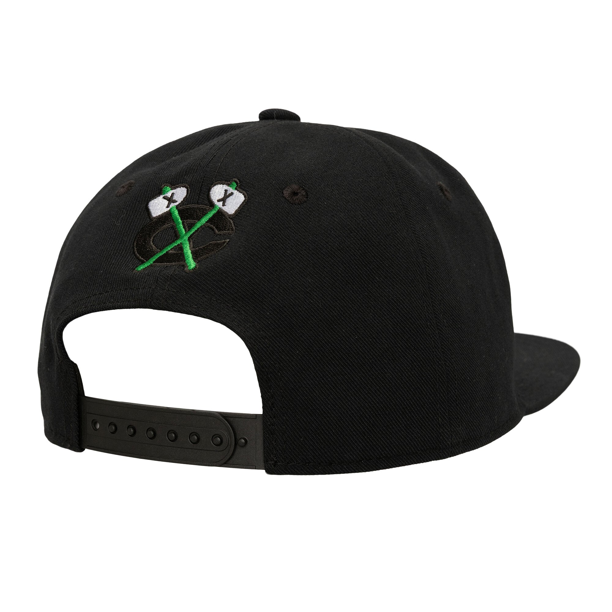Casquette Snapback Mitchell & Ness noire pour homme des Chicago Blackhawks Core Team Special