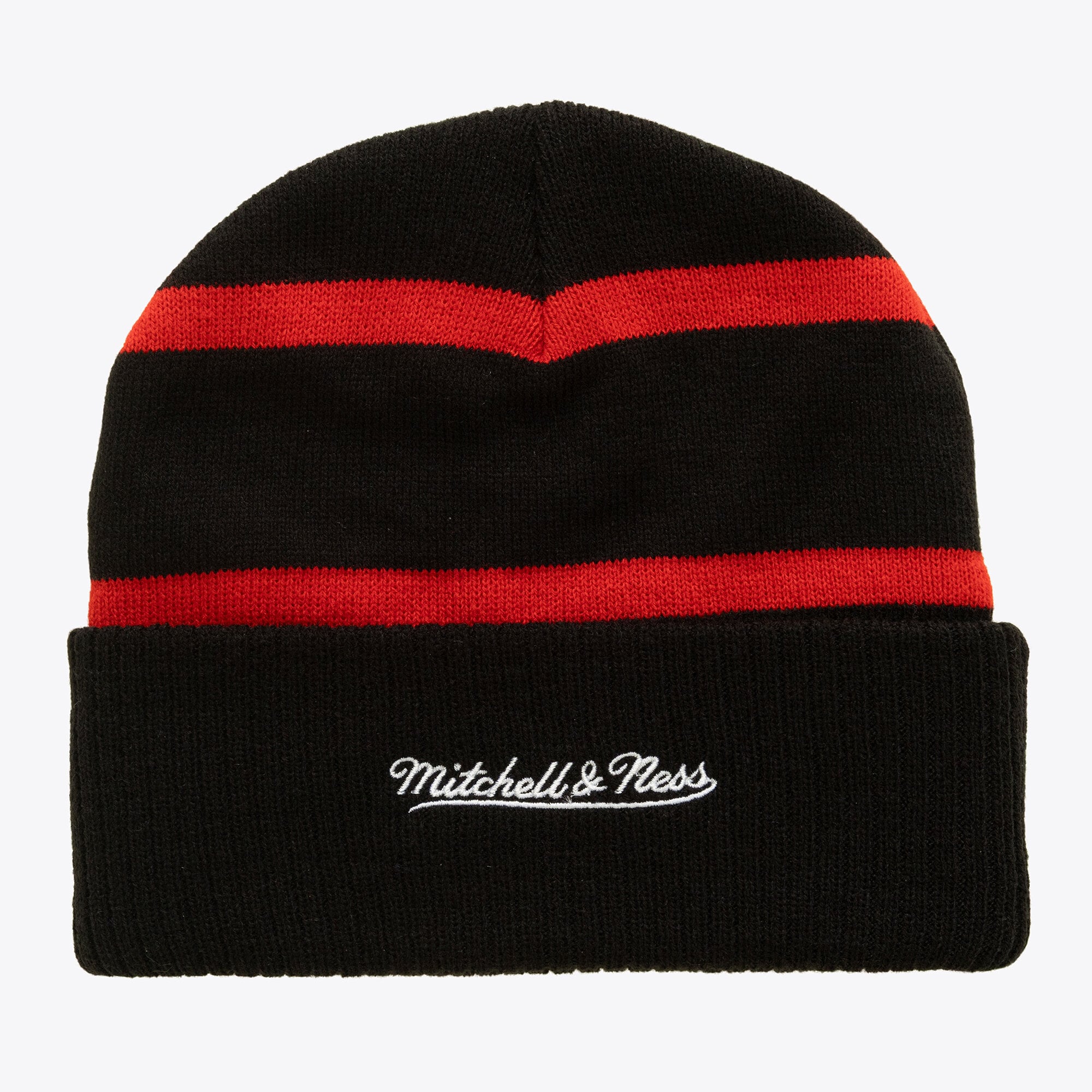 Bonnet à revers Mitchell & Ness noir pour homme, modèle entraîneur-chef des Blackhawks de Chicago