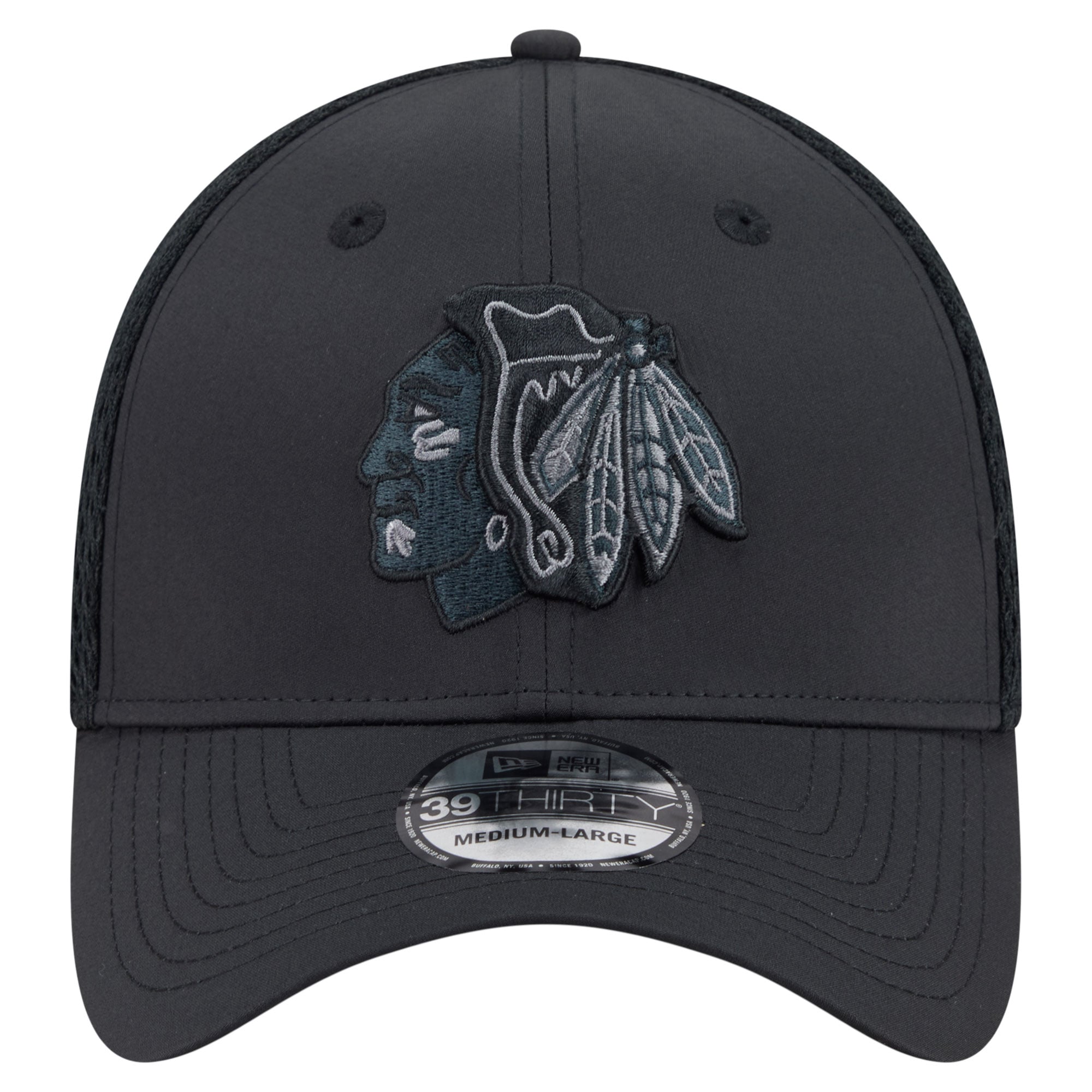 Casquette extensible New Era Blackout 39THIRTY pour homme
