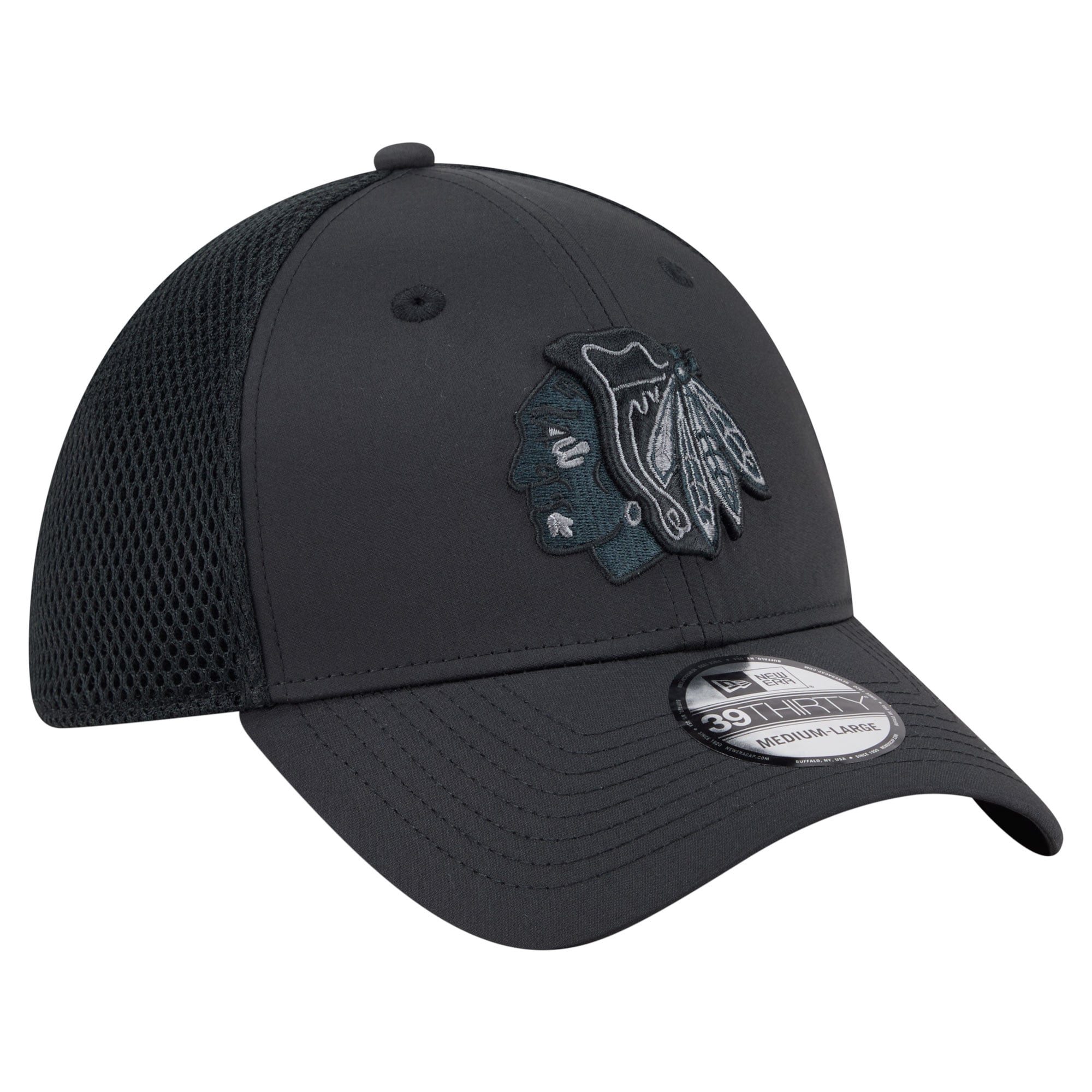 Casquette extensible New Era Blackout 39THIRTY pour homme