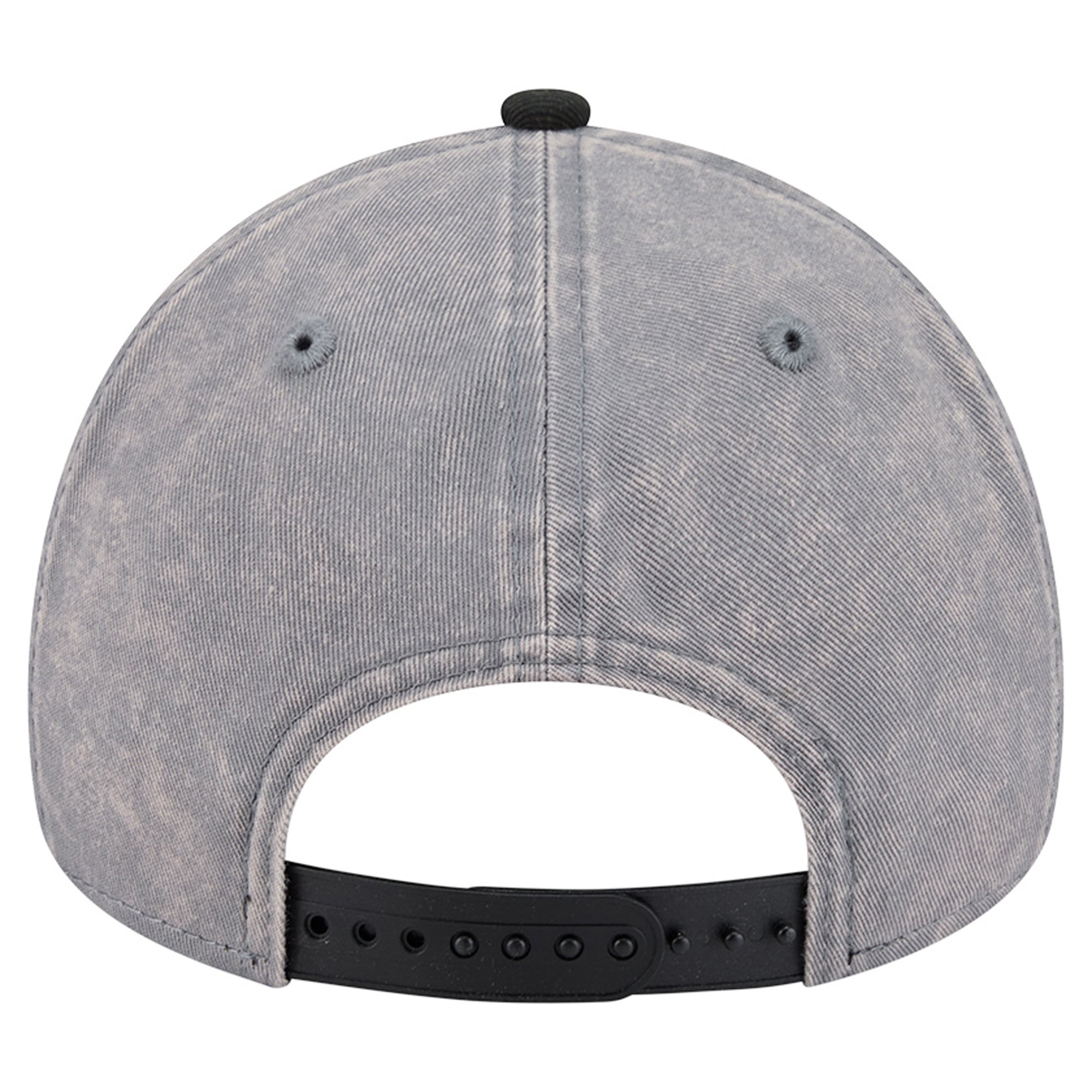 Men's New Era Gray/Black Chicago Blackhawks Storm A-Frame 9FORTY Adjustable Hat