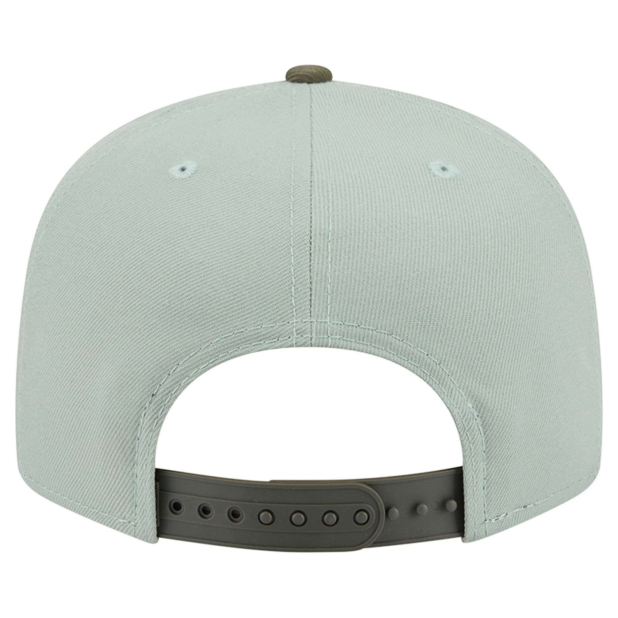 Casquette snapback New Era 9FIFTY pour homme, coloris vert sauge/olive, Chicago Blackhawks