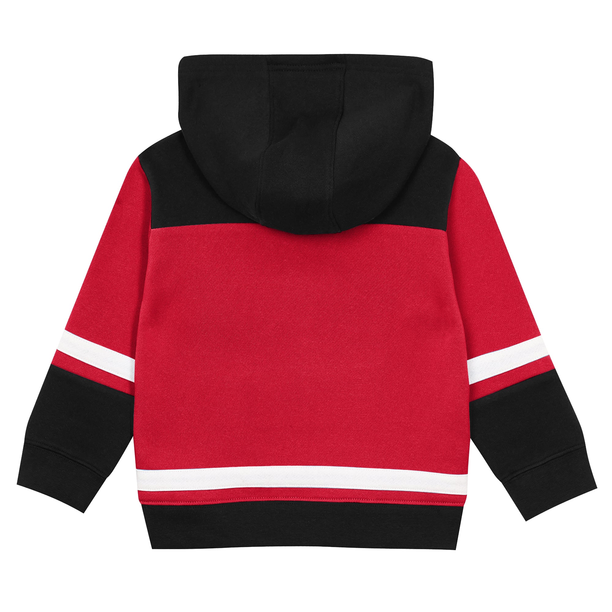 Ensemble sweat à capuche et pantalon Ice Explorer rouge noir Chicago Blackhawks pour enfants d'âge préscolaire Outerstuff