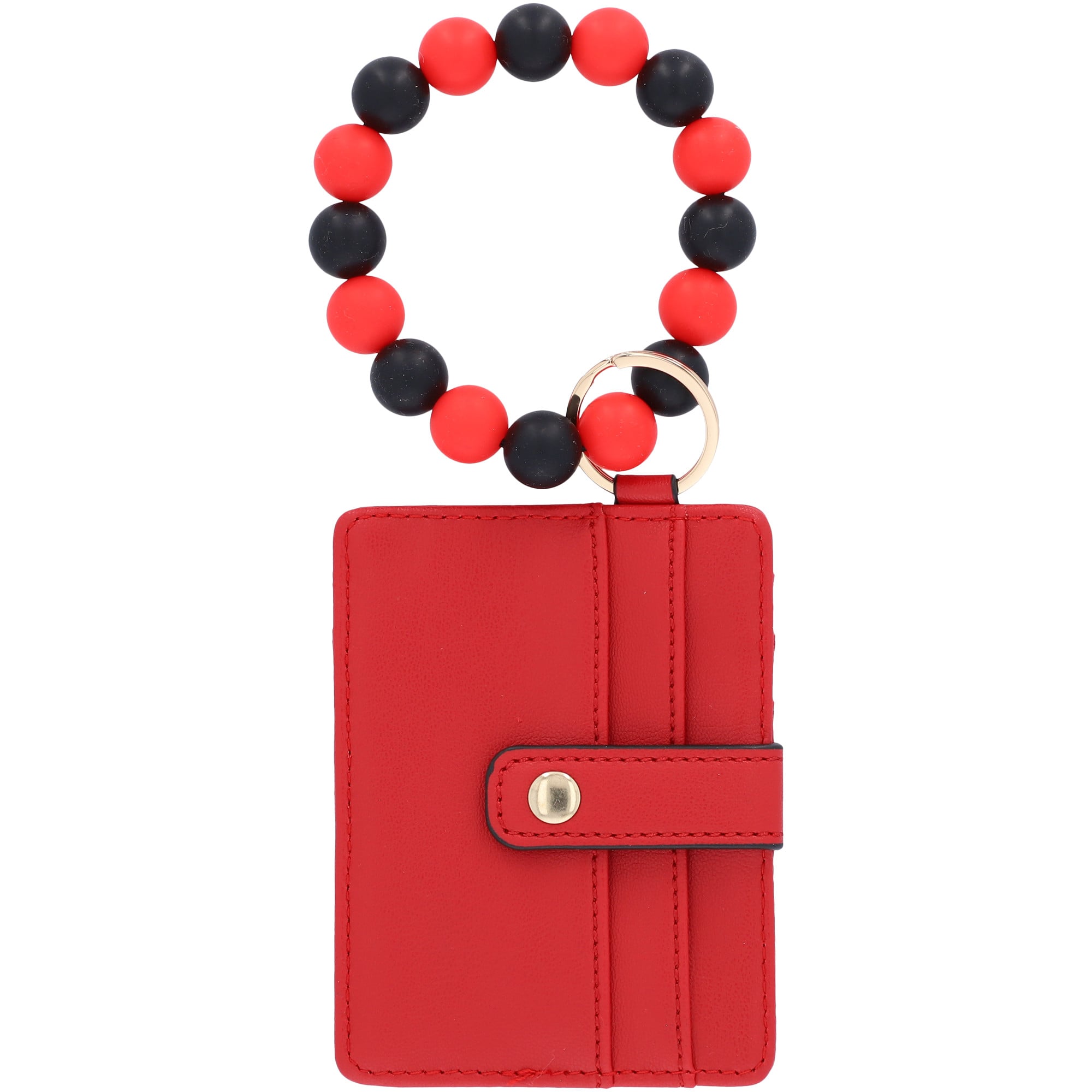 Portefeuille-bracelet FABGATING by Cuce pour femmes, aux couleurs des Blackhawks de Chicago