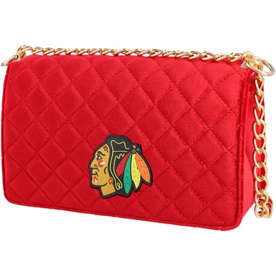 Women's Chicago Blackhawks  FABGATING by Cuce  Velvet Team Color Bag