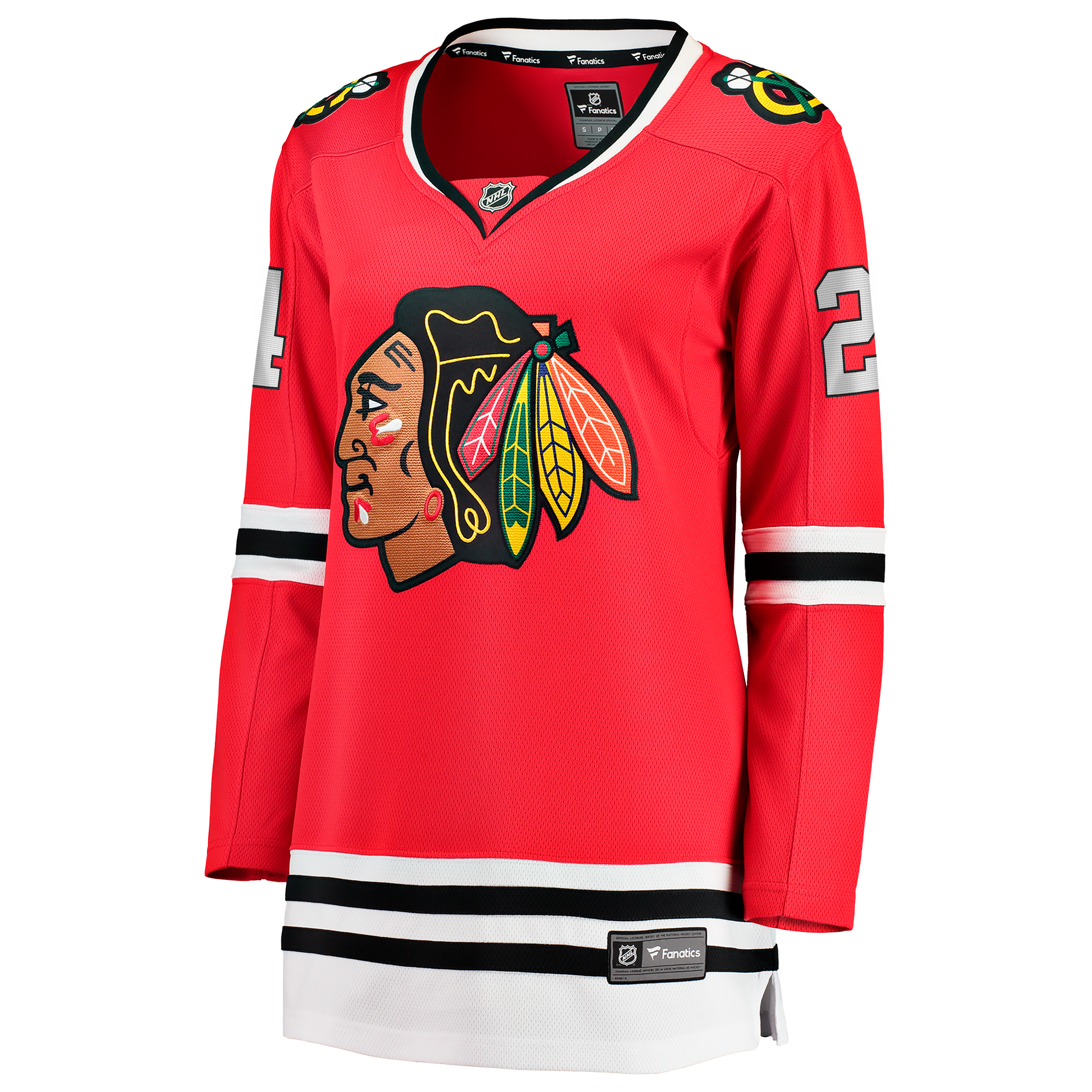 Women's Fanatics Bowen Byram Red Chicago Blackhawks Home Breakaway Jersey