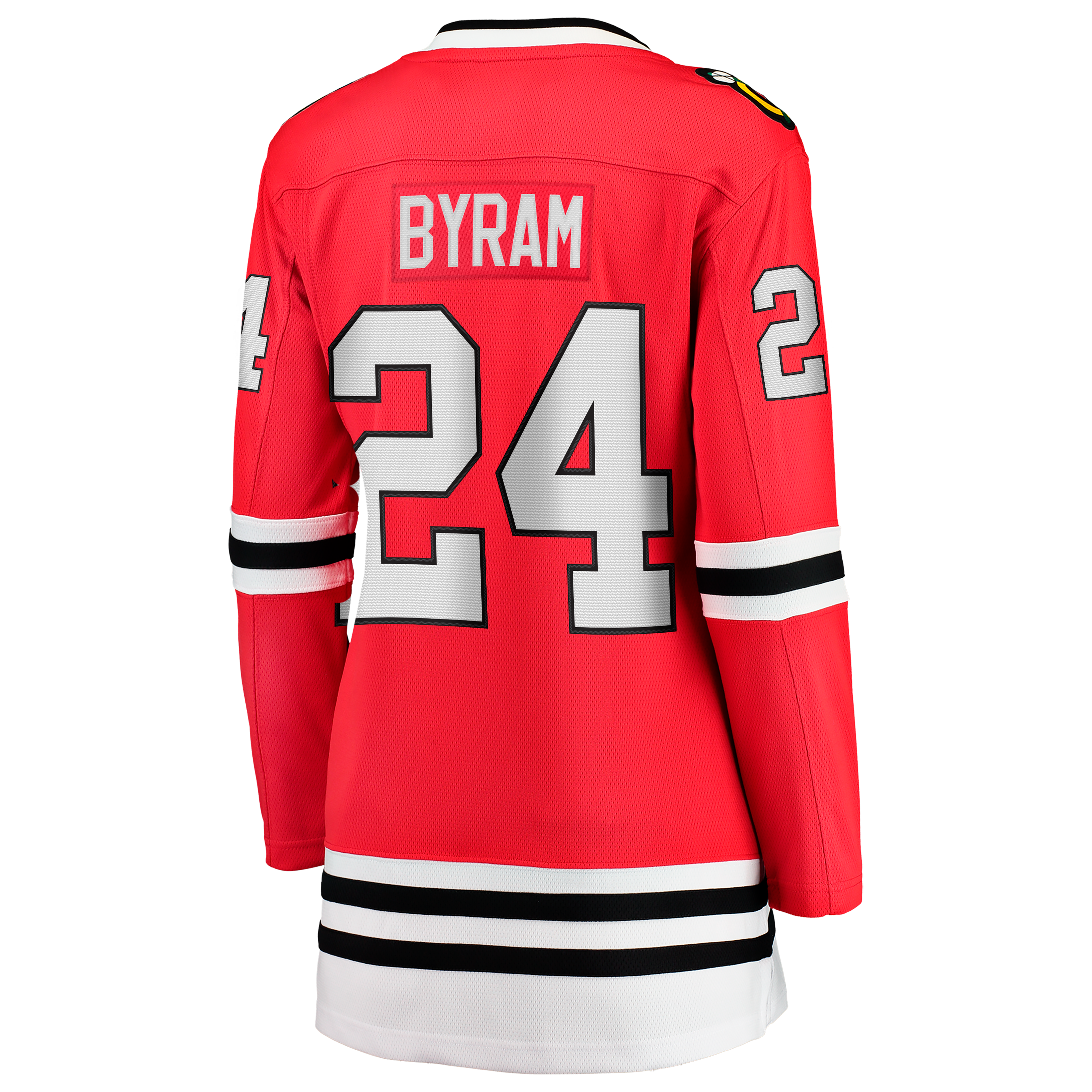 Women's Fanatics Bowen Byram Red Chicago Blackhawks Home Breakaway Jersey