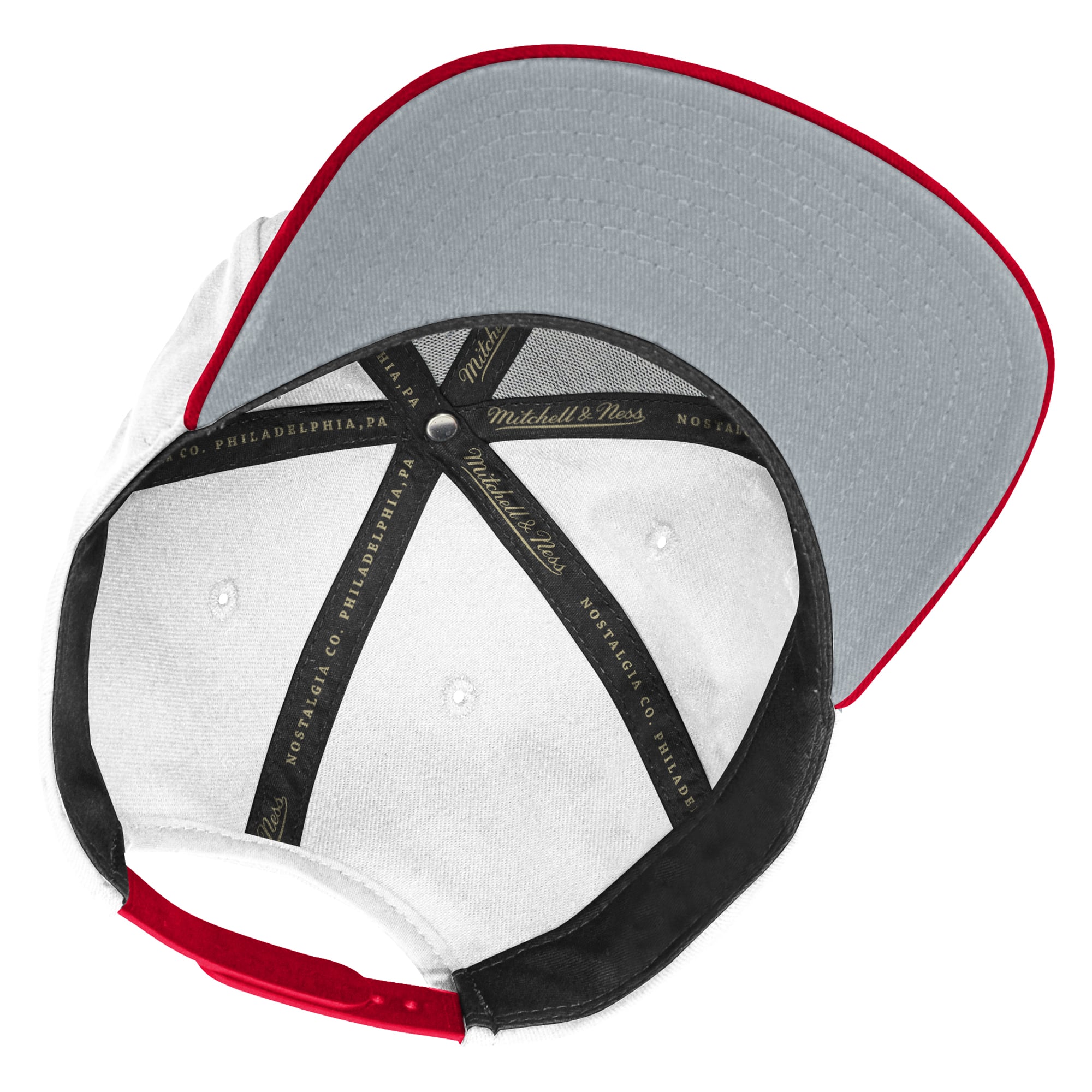Youth Mitchell & Ness  White/Red Chicago Blackhawks Legendary Snapback Hat
