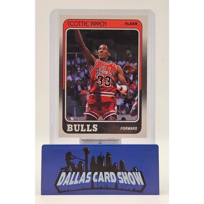 Scottie Pippen Autographed Rookie Cards, Signed Scottie Pippen 