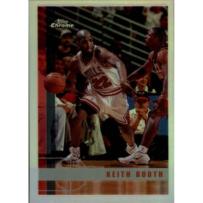 1997-98 Topps Chrome Refractors #214 Keith Booth