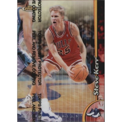 1998-99 Finest Refractors #45 Steve Kerr