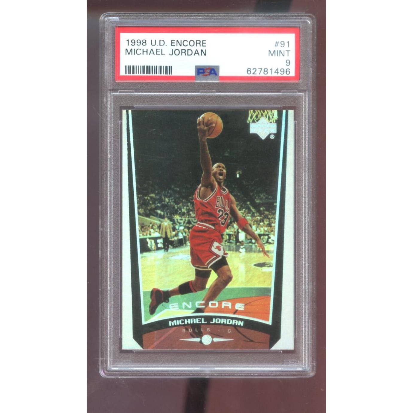 99 Upper Deck Michael Jordan Card