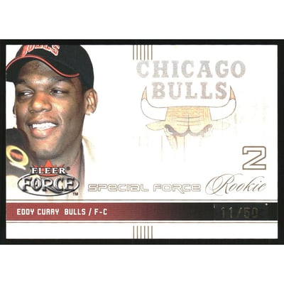 2001-02 Fleer Force Special Forces #104 Eddy Curry