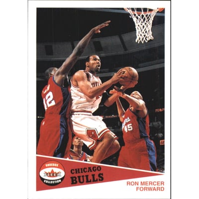 2001-02 Fleer Shoebox Footprints #65 Ron Mercer