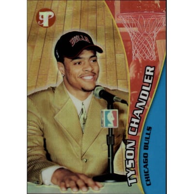 2001-02 Topps Pristine Refractors #63 Tyson Chandler