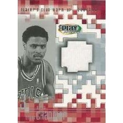 2001-02 Upper Deck Playmakers PC Warm Up #TCW Tyson Chandler
