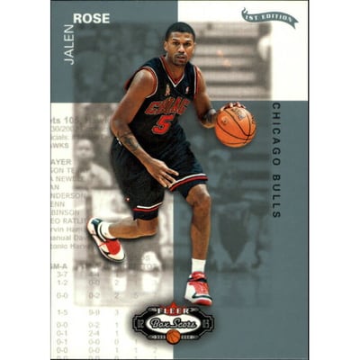 2002-03 Fleer Box Score First Edition #64 Jalen Rose