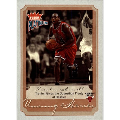 2002-03 Fleer Platinum Finish #159 Trenton Hassell