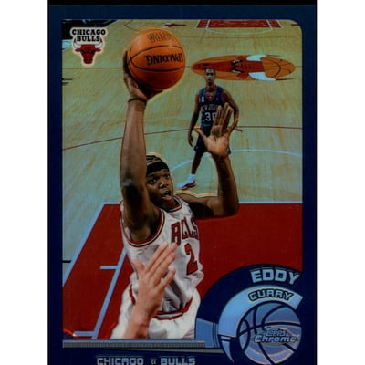 2002-03 Topps Chrome Refractors #16 Eddy Curry