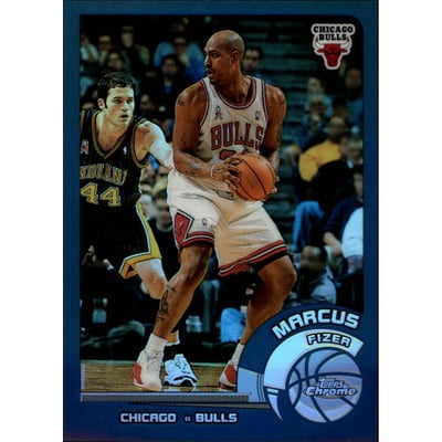 2002-03 Topps Chrome Refractors #57 Marcus Fizer
