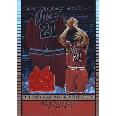 2002-03 Topps Jersey Edition Copper #JEMAF Marcus Fizer R