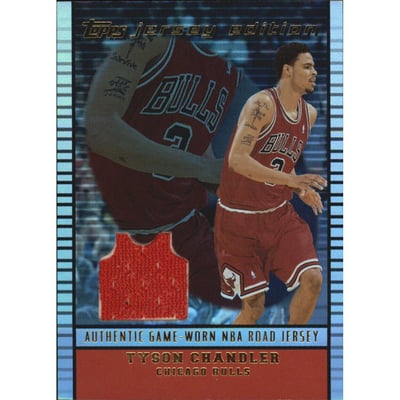 2002-03 Topps Jersey Edition #JETC Tyson Chandler R