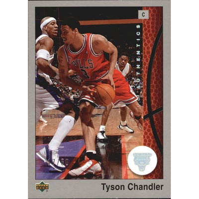 2002-03 UD Authentics Rainbow #9 Tyson Chandler