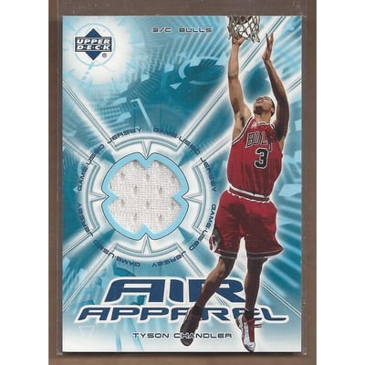 2002-03 Upper Deck Air Apparel #TCAA Tyson Chandler