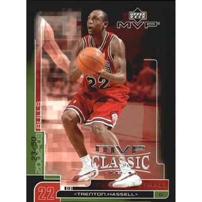 2002-03 Upper Deck MVP Classic Black #24 Trenton Hassell