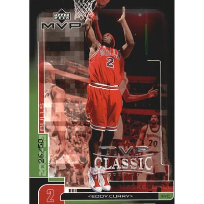 2002-03 Upper Deck MVP Classic Black #25 Eddy Curry