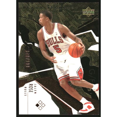 2003-04 Black Diamond Bronze #5 Jalen Rose