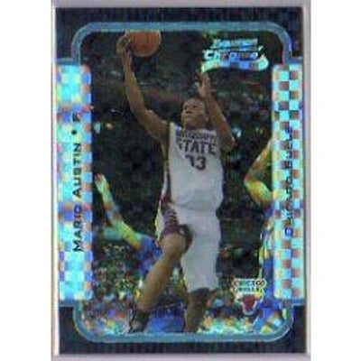 2003-04 Bowman Chrome X-fractors #112 Mario Austin