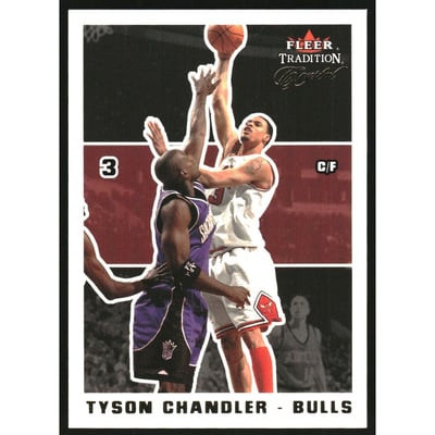 2003-04 Fleer Tradition Crystal #14 Tyson Chandler