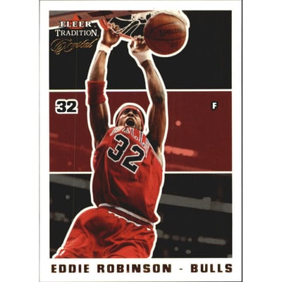 2003-04 Fleer Tradition Crystal #98 Eddie Robinson