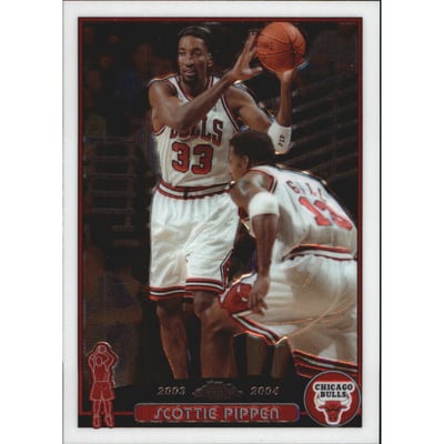 2003-04 Topps Chrome #49 Scottie Pippen