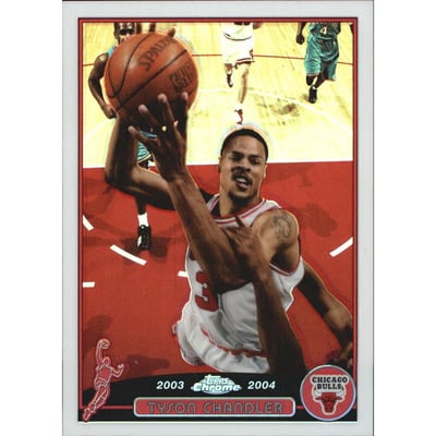 2003-04 Topps Chrome Refractors #63 Tyson Chandler