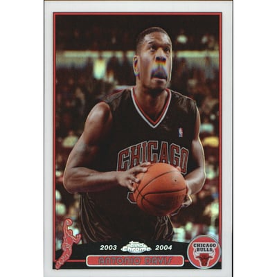 2003-04 Topps Chrome Refractors #93 Antonio Davis