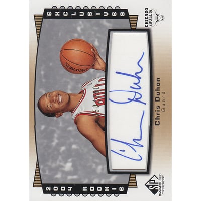 2004-05 SP Game Used Rookie Exclusive Autographs #RE10 Chris Duhon