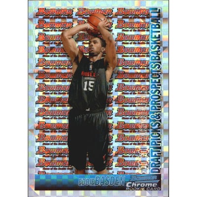 2005-06 Bowman Chrome X-Fractors #141 Eddie Basden