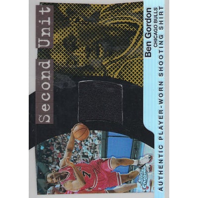 2005-06 Topps Chrome Second Unit Refractors #BG Ben Gordon