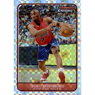 2006-07 Bowman Chrome X-Fractors #16 Ben Gordon