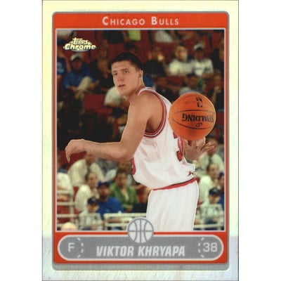 2006-07 Topps Chrome Refractors #139 Viktor Khryapa