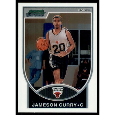 2007-08 Bowman Chrome Refractors #136 JamesOn Curry