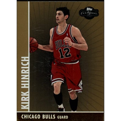 2008-09 Topps Co-Signers Gold #63 Kirk Hinrich