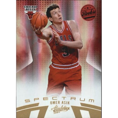 2010-11 Absolute Memorabilia Spectrum Gold #150 Omer Asik