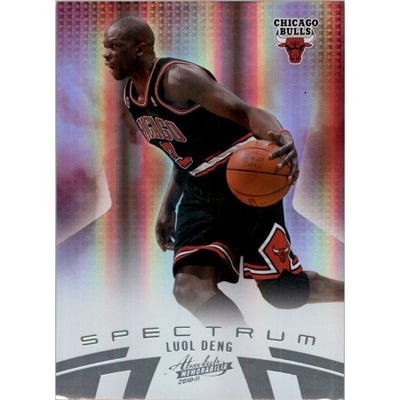 2010-11 Absolute Memorabilia Spectrum Platinum #53 Luol Deng