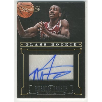 2012-13 Timeless Treasures Silver #219 Marquis Teague AU