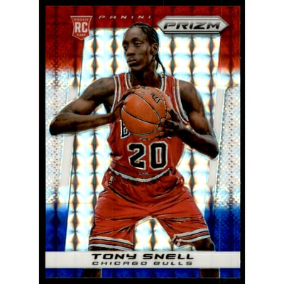 2013-14 Panini Prizm Prizms Red White and Blue Mosaic #292 Tony Snell