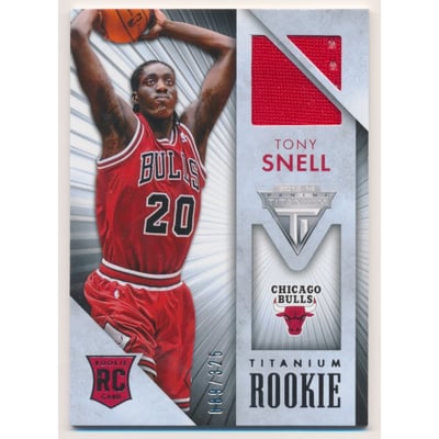 2013-14 Panini Titanium Rookie Jerseys #37 Tony Snell/325